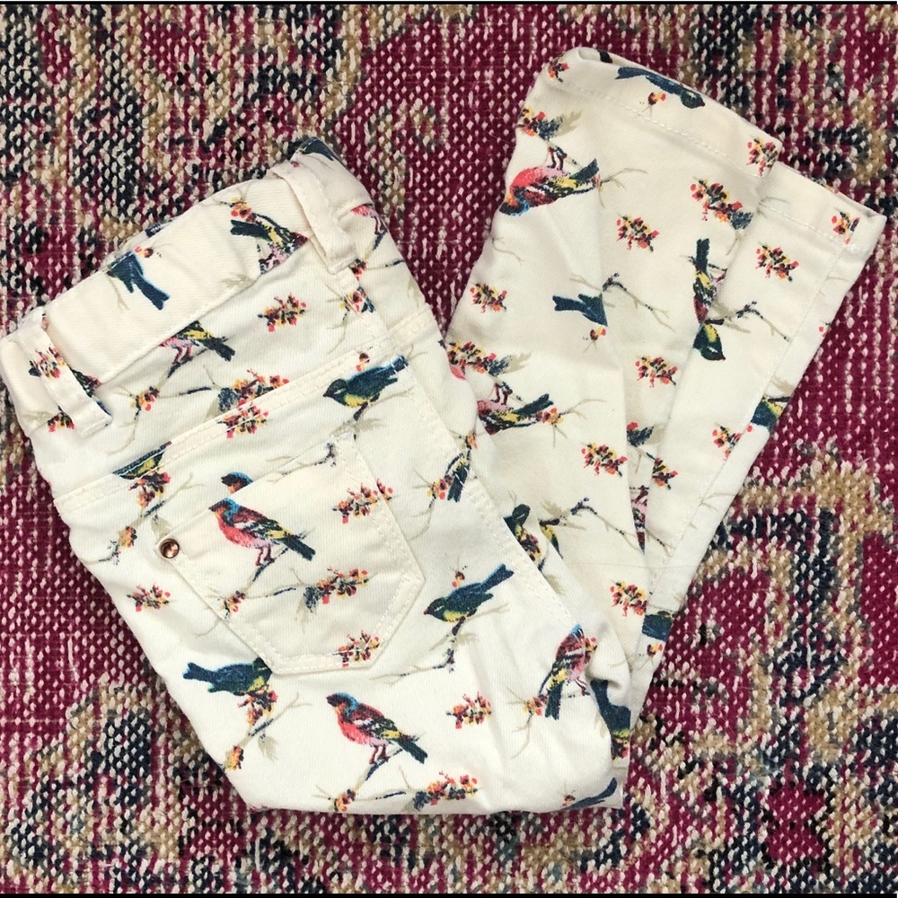 Baby Girl Zara Printed Jeans